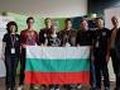 Абитуриенти от Математическата трети на първенство по роботика в Австрия