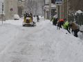 30 машини разчистват снега по улиците в Русе