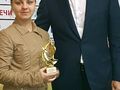 Тенисистка от Две могили с награда от Емил Костадинов