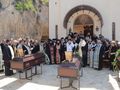 Погребаха тримата загинали в катастрофа духовници