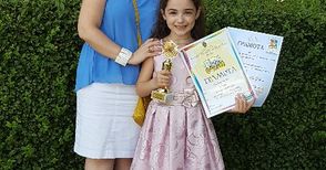 7-годишната Ая Христова стана  първа на арт фестивала „Сезони“
