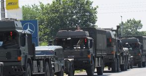 Пътищата между Русе и Бургас блокирани след 18 юли, за да преминат 1200 бойни машини