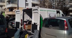 Мобилен пункт приема опасни  битови отпадъци в Русе