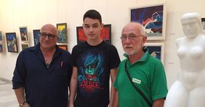 Трима художници събират своите различия в Художествената галерия