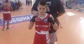 Виктор Ламбев шампион по бокс за момчета