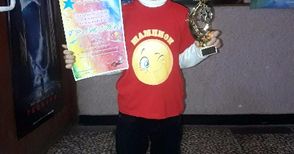 7-годишният певец Мартин Сиромахов  спечели втора награда в Шумен