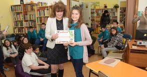 12-годишната Никол Данева стана Най-четящото дете за втори път