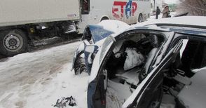 Шестима пострадаха във верижна катастрофа по пътя Русе-Бяла