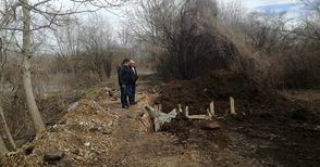 Подпочвени води наводниха земеделски площи в Ряхово