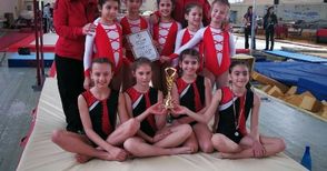 Младите русенски гимнастички трети на турнир във Варна