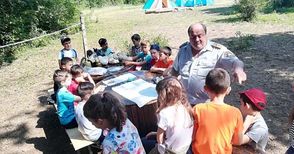 30 деца лагеруваха една седмица сред природата