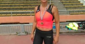 Злато за Атанаска Ангелова с нов национален рекорд