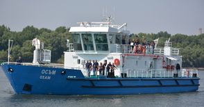 Новият кораб „Осъм“ попълни флота на дунавската агенция