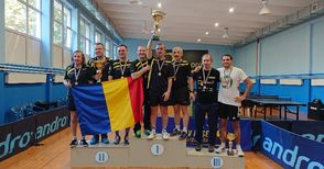 Русенската „Комета“ трета в празничен турнир по тенис на маса