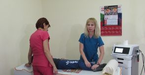 С нов апарат в „Канев“ помагат на деца с церебрална парализа и травми на краката