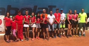 Младите таланти на „Приста“ шести на държавното по тенис