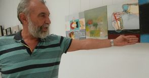 Кънчо Кънев продължава своите „Диалози“ с рисуване пред публика