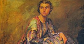 В галерията редят платна на една  от първите български художнички