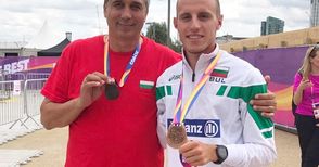 Световният номер 1 в атлетиката Хрис Стоянов с награда от „Енчо Керязов“
