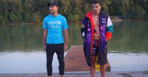 Благотворително: Теодор Цветков преплува 280 км,  брат му Валентин пробяга 280 км