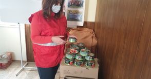 Анонимен дарител подкрепи с храна и пари Кризисната трапезария