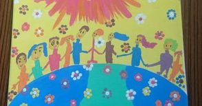 Над 600 деца рисуваха „Магията на изкуството“
