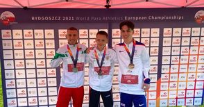 Лекоатлетът Християн Стоянов  със сребро на европейското