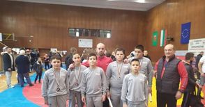Децата на „Юнак“ с 5 медала на тепиха в Горна Оряховица