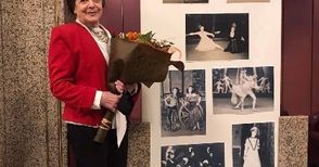 Примабалерината Надежда Руменин получи  Златна лира на 80-годишния си юбилей