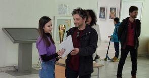 Михаела Йорданова от Строителната гимназия спечели състезанието на младите керамици