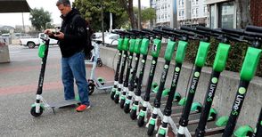 Стотина електрически скутера слагат началото на споделения транспорт в Русе