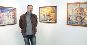 Владимир Цоневски подреди 36-а  своя изложба на „Борисова“ 6