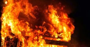 Забравена включена скара овъгли 1 кубик дърва