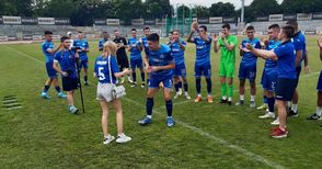 „Дунав“ получи купата за шампион на Трета лига след 1:1 със „Спартак“