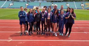 Дунавската лека атлетика със 7 медала и златна отборна купа