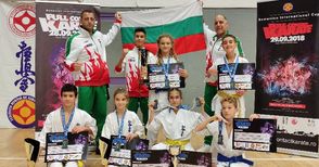 Каратистите на „Русе“ с 4 титли  и още 3 медала на румънски турнир