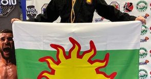 Талант от „Хелиос“ вицешампион на бразилско джу-джицу в Румъния