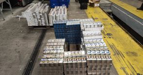 Огромно количество контрабандни цигари хванати на Дунав мост