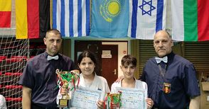 Каратистите на Калинов със злато и сребро в Бургас