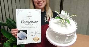 Отличената в международен конкурс за сладкарство Светлана Александрова от Русе: Радвам се, че моето име с родния ми град и страна бяха изречени с такова уважение