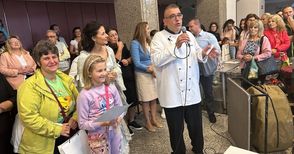 Коста Гараш раздаде оригинални рецепти на фестивала на прочутата си торта