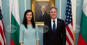 Мария Габриел се срещна с държавния секретар на САЩ Антъни Блинкън във Вашингтон