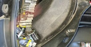 Над 1000 кутии цигари открити в пътуваща за Нидерландия кола