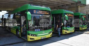 "Зелени" автобуси вече возят гражданите на Хасково