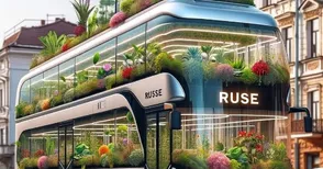 Пътуваща цветна градина в Русе
