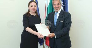 Новият посланик на Аржентина в България Алехандро Сотнер Мейер предаде акредитивните си писма в Министерството на външните работи