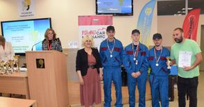 В Русенския университет се проведе Националното състезание „Най-добър млад автомонтьор и водач на МПС“