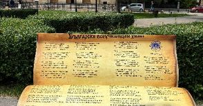 Лайънс клуб върна по местата им в центъра на Русе обновените пейки-забележителности
