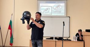Рали шампионът Илия Царски пред ученици в Русе: Автомобилът е оръжие, което може да ви нарани, ако не можете да го управлявате