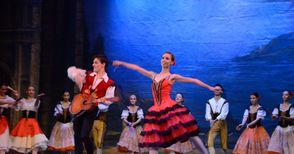 Весела Василева и Даниел Тичков  в соловите партии на „Дон Кихот“